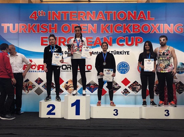 Ecren PULATLI 4. Uluslararası Açık Kick Box Avrupa 2.si Oldu.